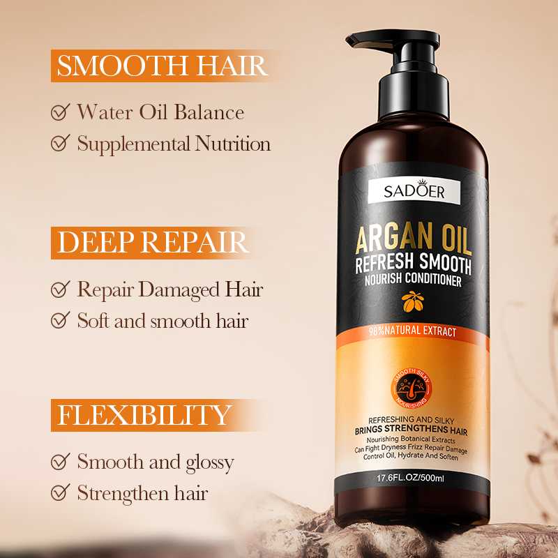 Sadoer Argan oil Hair Nourish Conditioner  500.ml